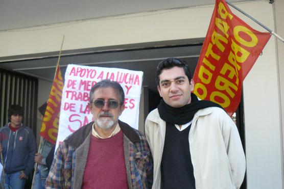Daniel Blanco y Martín Correa, candidatos del PO