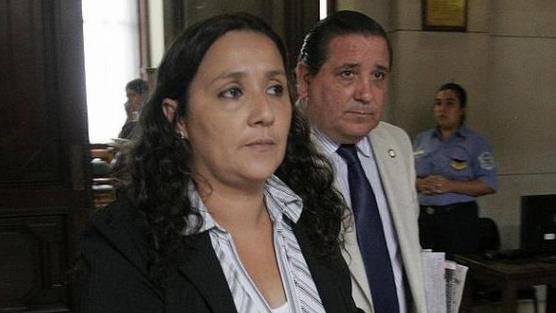 Daniela Milhein, una de las imputadas en el juicio