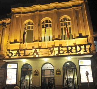 La Sala Verdi, donde se desarrollará el festival