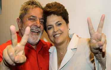 Dilma y Lula lideran las encuestas en Brasil
