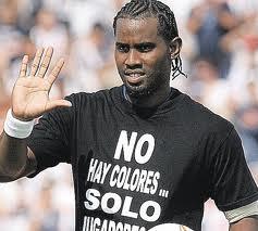 No al racismo en el fútbol