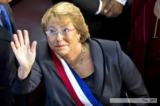 Bachelet asumió hoy la presidencia de Chile