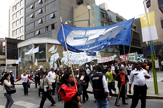 Jornada de marchas en Tucumán