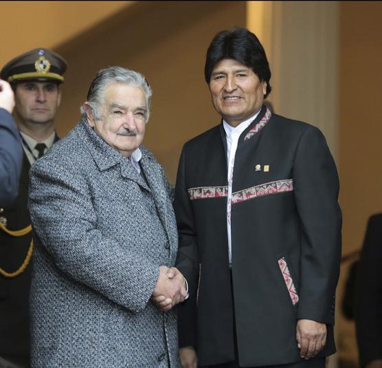 Mujica y Morales con renovados vinculos amistosos