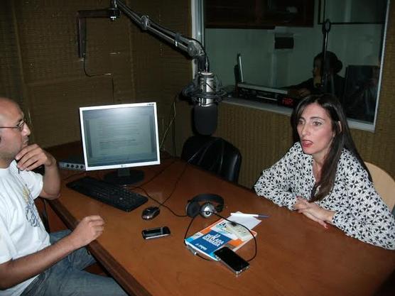 El periodista Juan Villarrubia entrevista a Vargas Aginasse