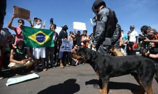 Huelga en Brasil