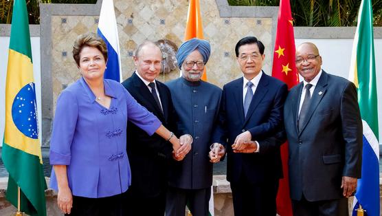 Los BRICS reúnen en su conjunto el 43% de la población mundial, el 30% de la superficie terrestre mundial