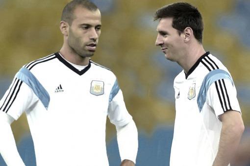 Mascherano y Messi
