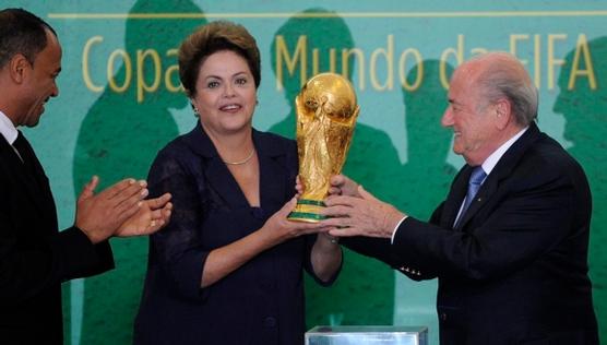 Rousseff entregará esta copa al campeón