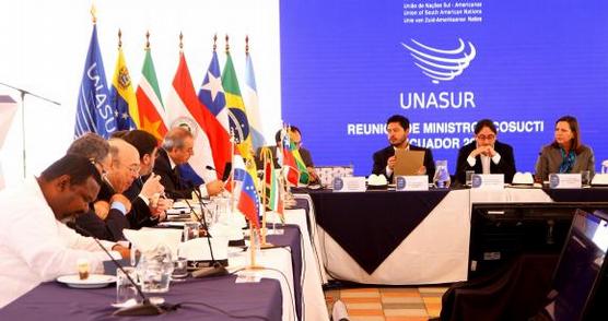 Ministros de Ciencia y Tecnología de países de Unasur, en Ecuador 