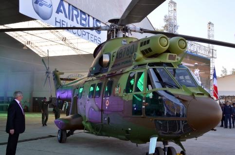 Helicóptero francés para la lucha contra el narcotráfico