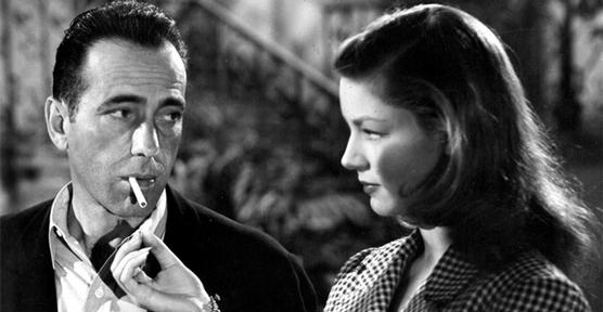Bacall junto a Bogart