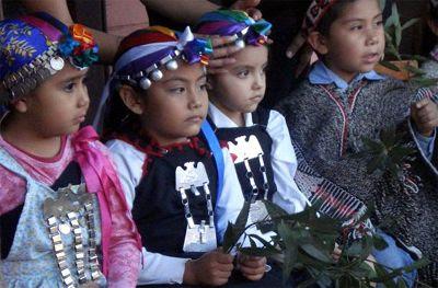Niñas mapuches quieren ser enfermeras