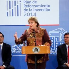 Bachelet con remozado plan de inversiones