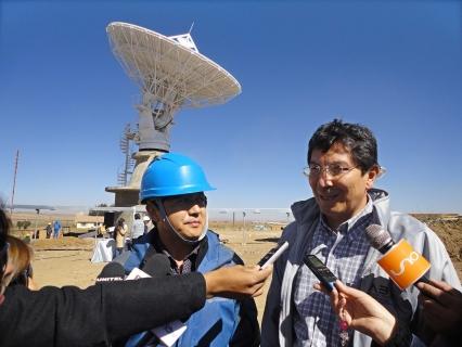 El director de la Agencia Boliviana Espacial (ABE), Iván Zambrana 