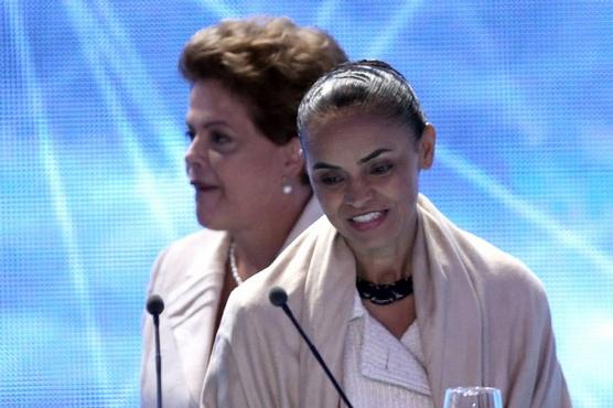 Marina y Dilma encabezan las preferencias electorales