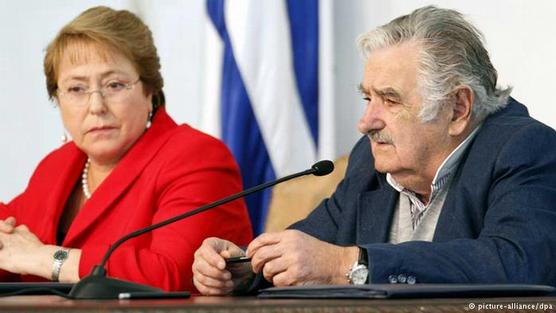 Bachelet y Mujica firmaron tambien protocolo de intercambio