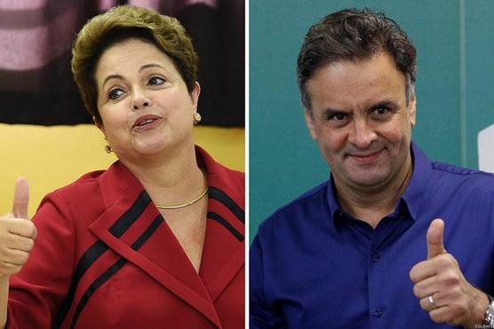 Dilma y Aecio competirán nuevamente en dos semanas