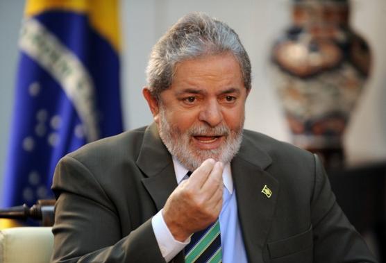 Lula, ayer en Guayaquil