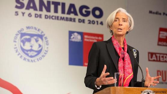 La jefa del FMI con críticas en Chile