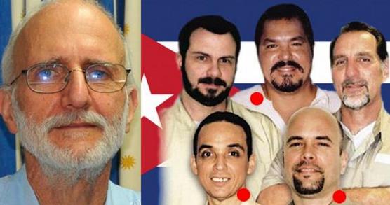 Gross y los cinco cubanos, liberados ayer