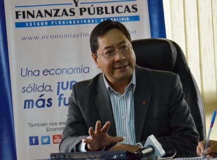 El ministro de Economía y Finanzas Públicas, Luis Arce