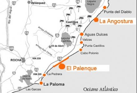 El Palenque, futuro puerto de aguas profundas en Rocha
