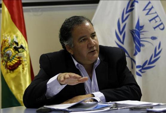 El director regional del Programa Mundial de Alimentos de Naciones Unidas (PMA), el peruano Miguel Barreto