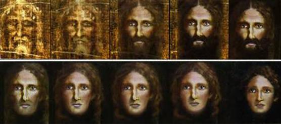 La reconstrucción del rostro desde el santo sudario