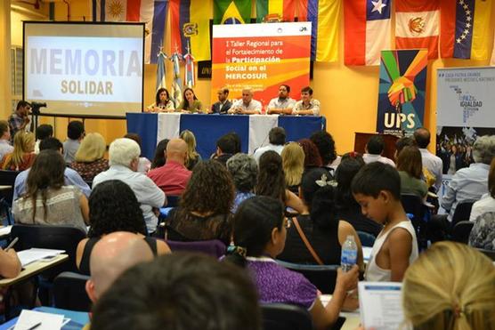 La reunión de noviembre de la  Unidad de Participación Social del Mercosur (UPS)