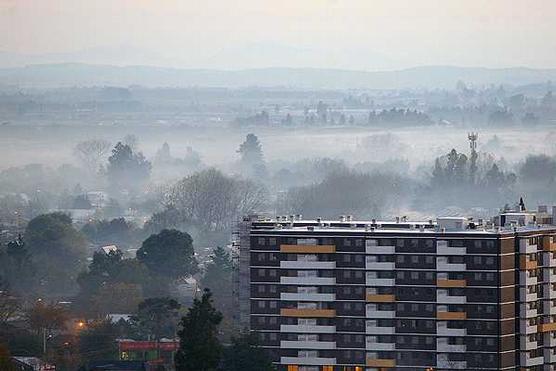 El aire en Chillán, es irrespirable según las autoridades