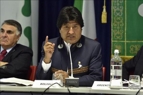 Morales durante su disertación, este viernes en Milan