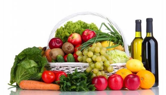 La dieta a base de frutas y verduras
