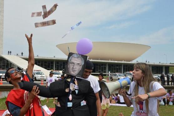 Brasil movilizado contra Cunha y el ajuste de Dilma