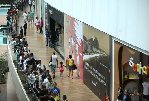 Disminuyeron las ventas en los centros comerciales brasileños