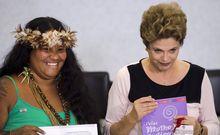 Rousseff habla ante representantes de los DDHH en Brasilia