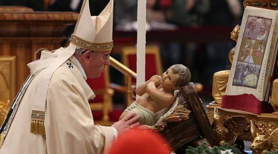 Francisco en su tercera navidad como Papa