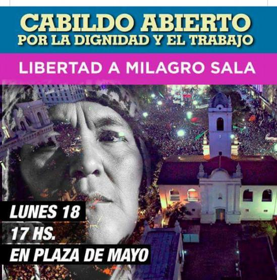 La detención en Jujuy enciende la movilización a plaza de Mayo