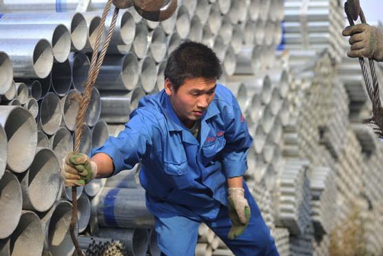 China produce el 49% del acero mundial