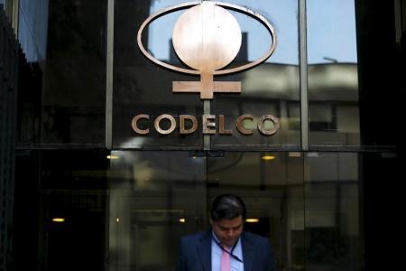 La sede de la estatal chilena Codelco en el centro de Santiago
