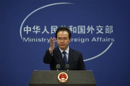 El vocero de la cancillería china, Hong Lei, aseguró que son infundadas las denuncias