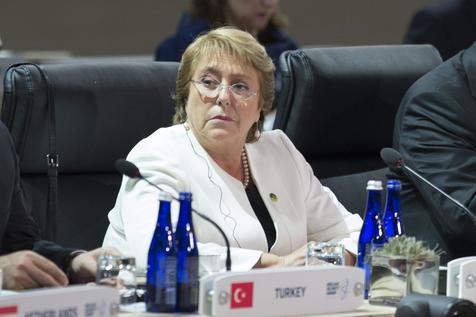 Bachelet en reunión de su gabinete ampliado 
