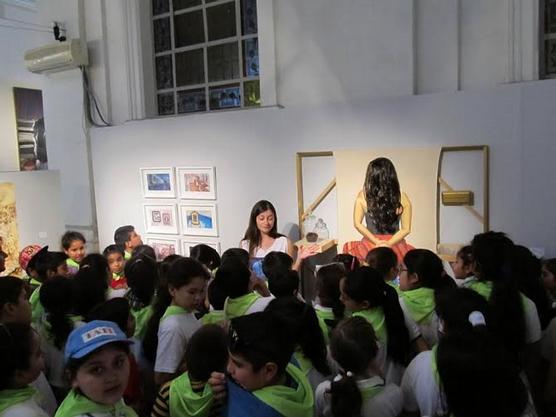 Escolares en visita a los museos