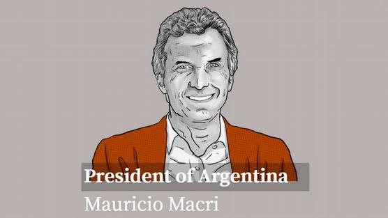 La imágen de Macri que circula en Panama Papers