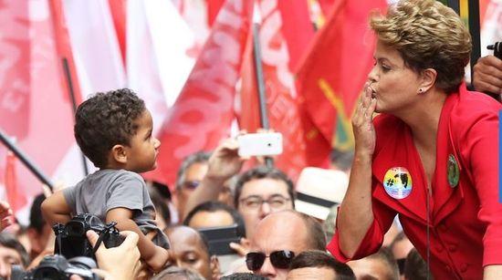 Dilma Rousseff, presidenta suspendida de Brasil