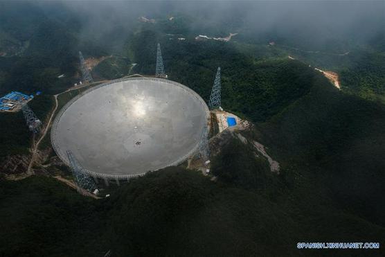 El gigante radiotelescopio chino