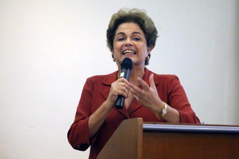 Dilma anunció que resistirá el golpismo