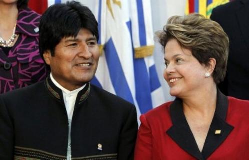 Evo y Dilma comprometidos con la democracia