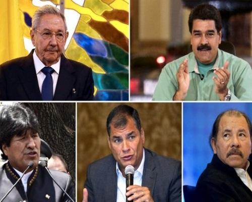 Castro, Correa, Maduro, Morales y Ortega solidarios con Rousseff