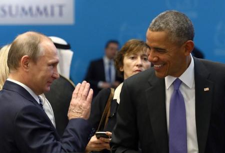 Putin y Obama se veran las caras en China